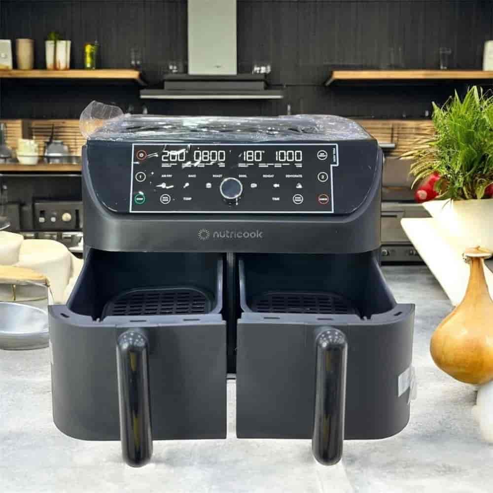 Nutrikok two basket fryer